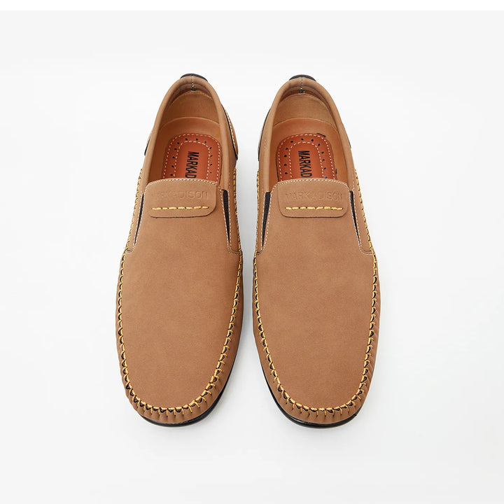 MA-402-Khaki Men's Loafers