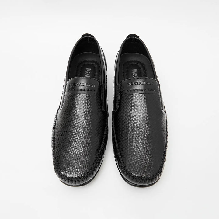 MA-404-Black Men's Loafers