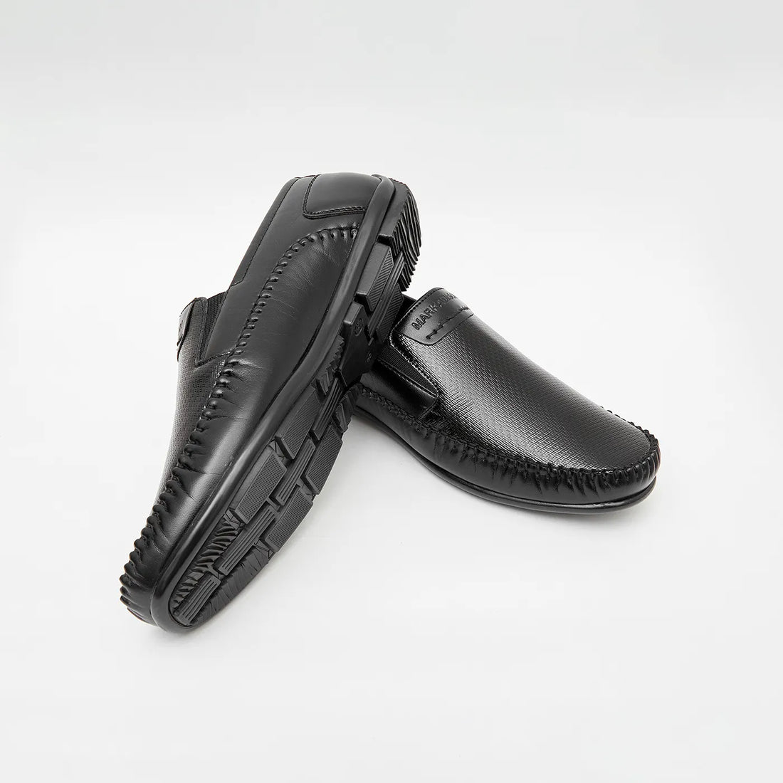 MA-404-Black Men's Loafers